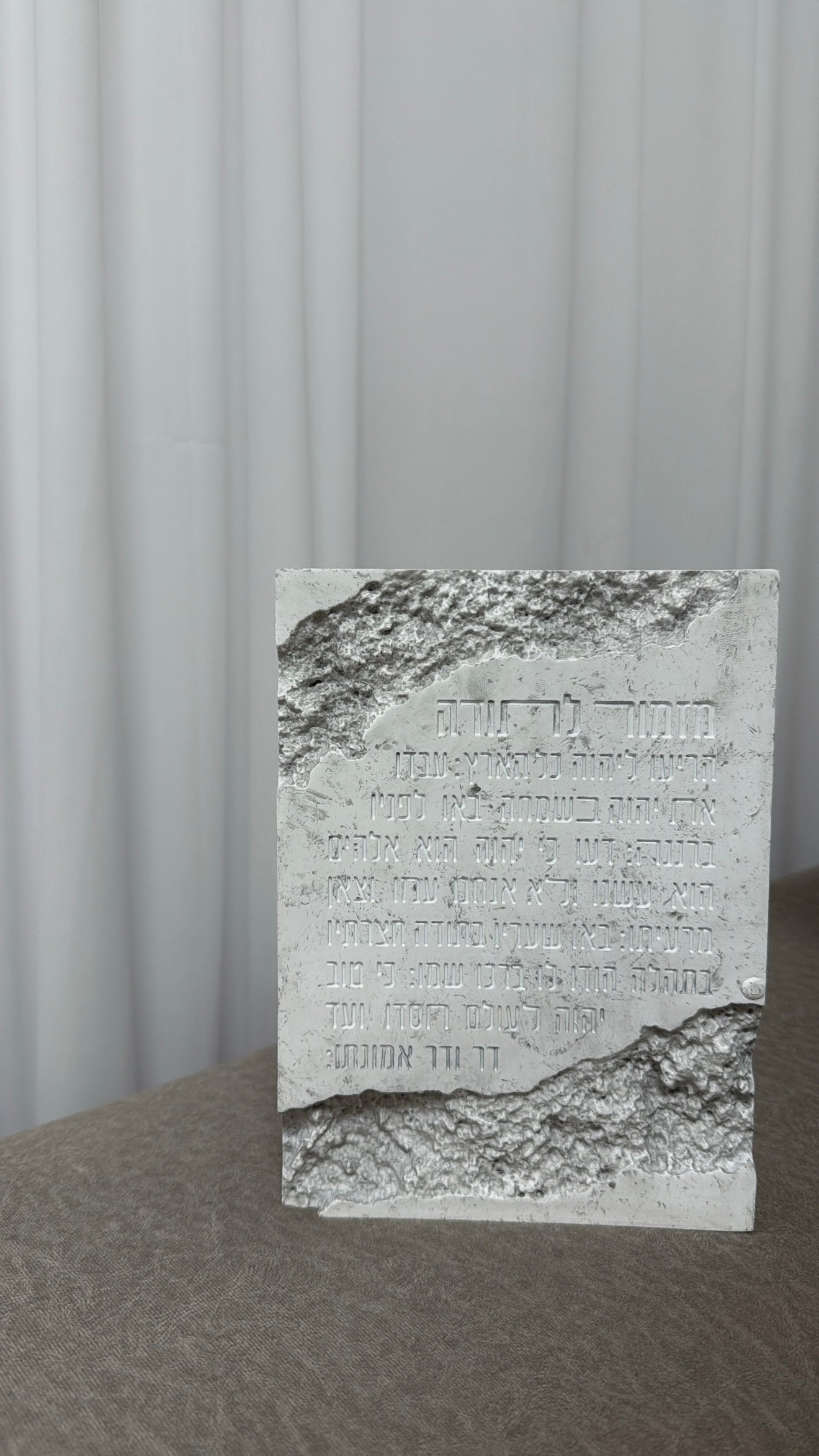 מזמור לתודה בלוק מזמור לתודה