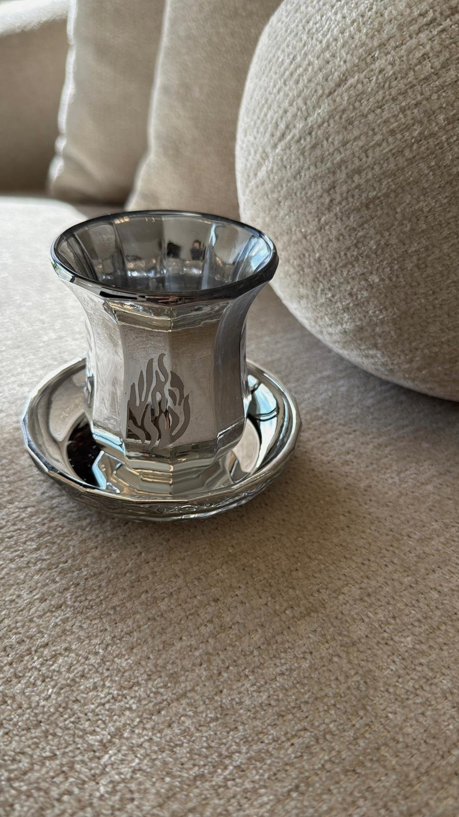 גביע קידוש ללא רגל גביע קידוש האש שלי