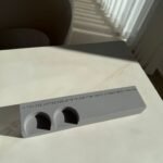 פמוט זוגי שטוח