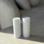 סט מלח פלפל בטון לבן