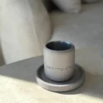 כוס קידוש בטון אפור