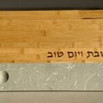 מגש חלה בטון אפור