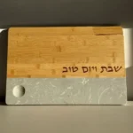 מגש חלה בטון אפור