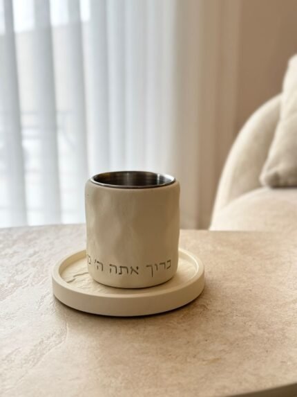 כוס קידוש שמנת