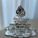 סט הדלקת נרות כסוף האש שלי